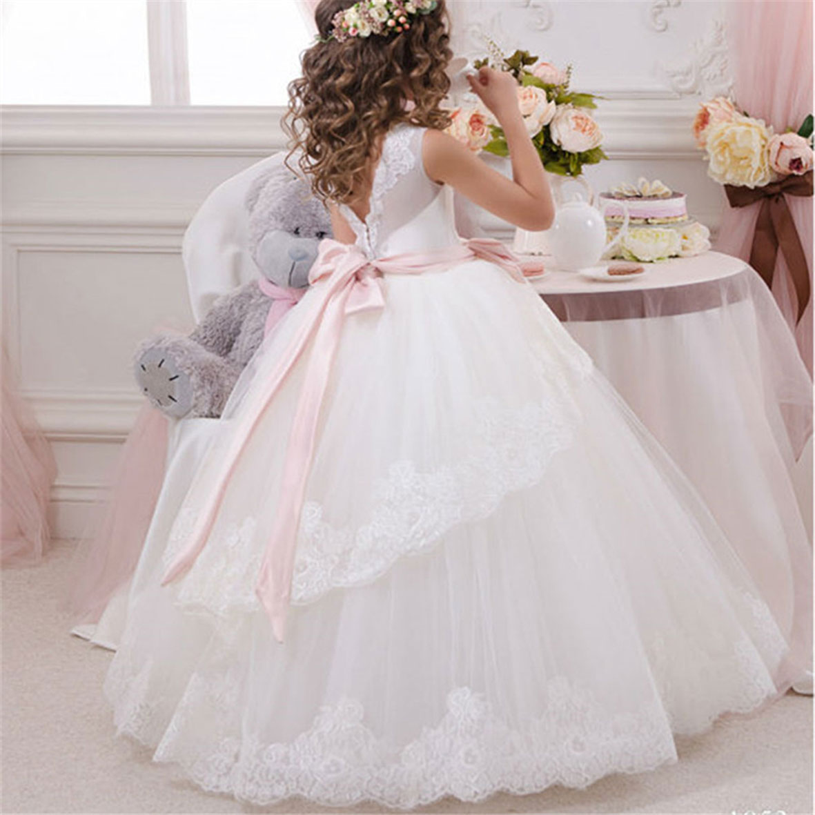 Girls Cinderella Dress | Girl Princess Dress