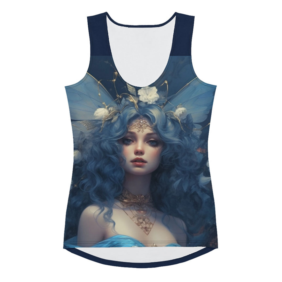 Captivate and Charm: Step into a World of Wonder with Our French Fairy Style Tank Top | Women Tank Top | Fairy Tank Top | Disney Tank Top