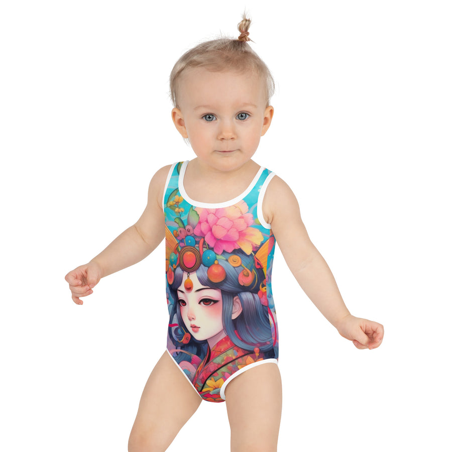 A Unique and Awesome Designed Kids Swimsuit - Yōsei Japanesse Fairy Style