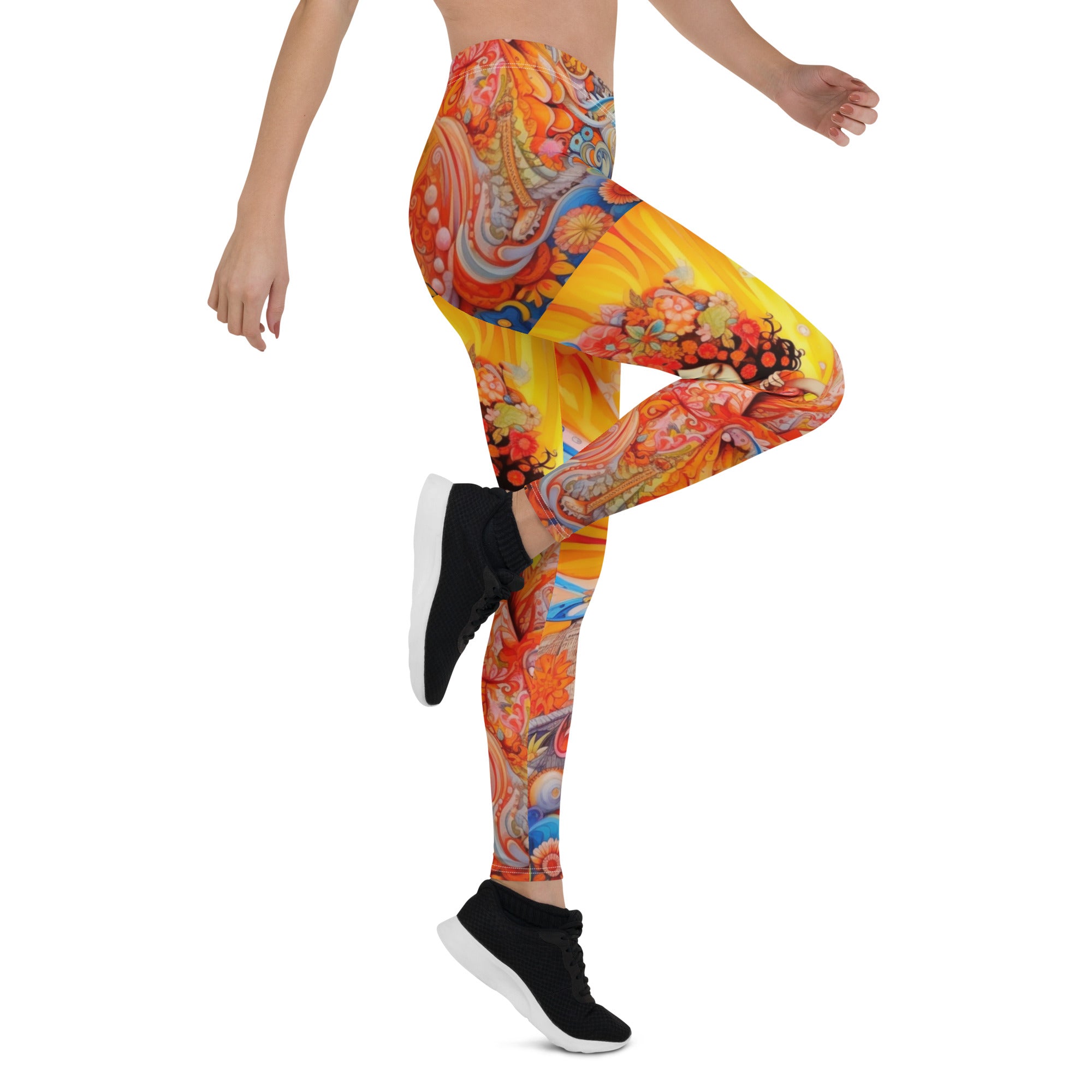 Bring a Touch of Enchantment to Your Wardrobe with Our Colorful Fairy Leggings