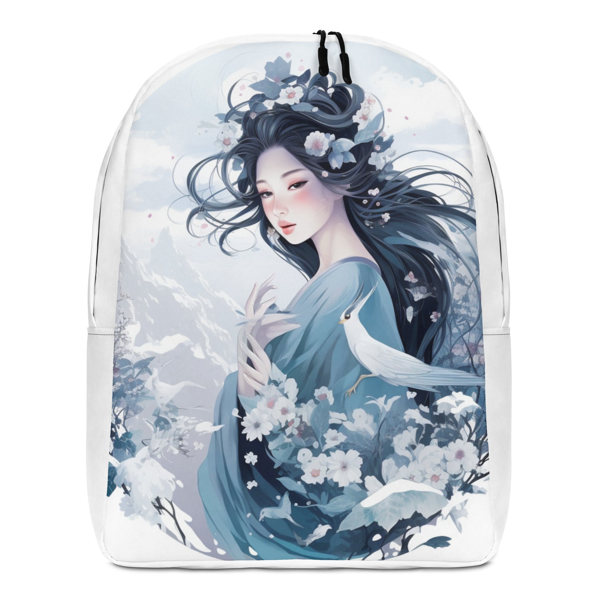Yuki Onna Japanese Fairy Style Minimalist Backpack for Girls | Japanese School Bag | Fairy School Backpack