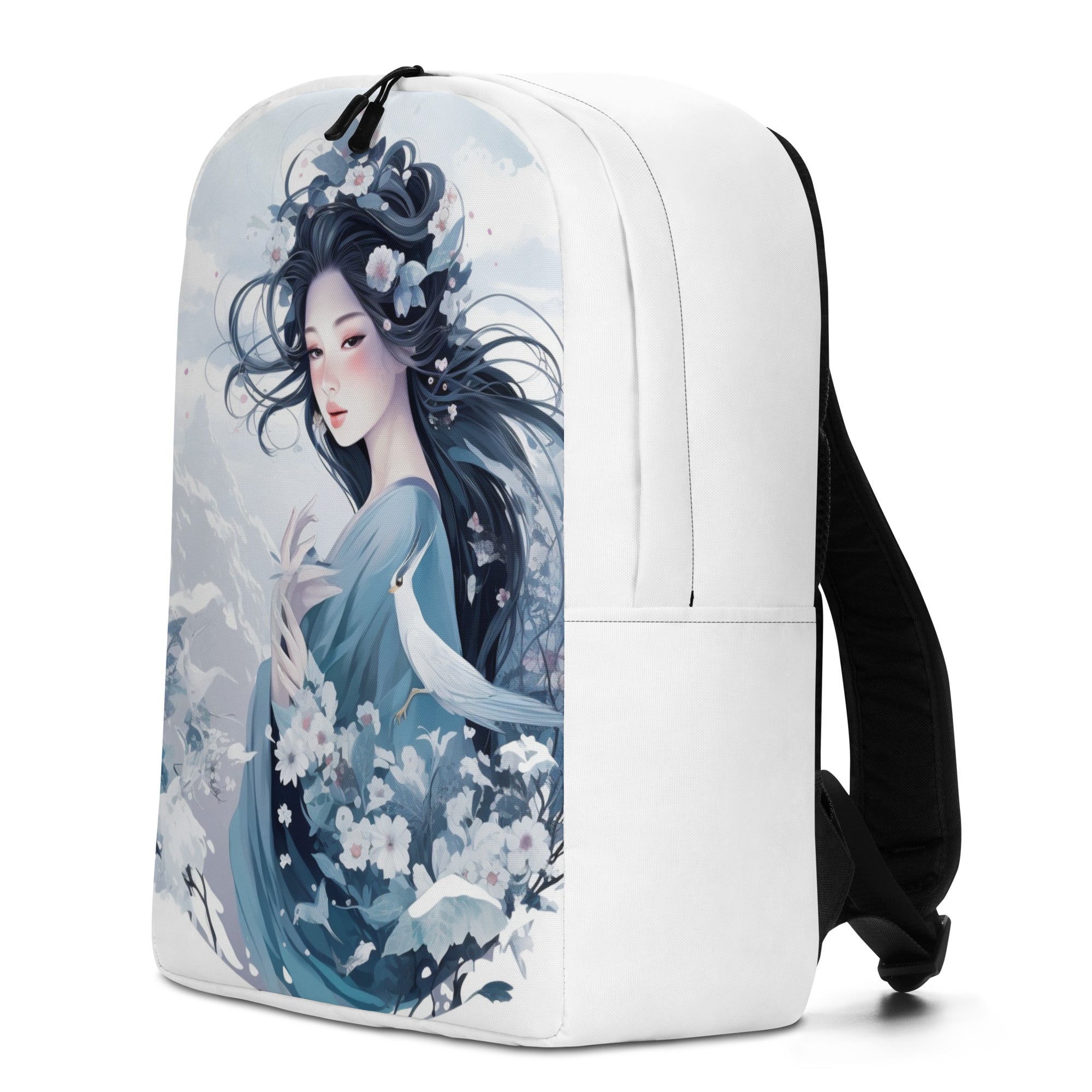 Yuki Onna Japanese Fairy Style Minimalist Backpack for Girls | Japanese School Bag | Fairy School Backpack