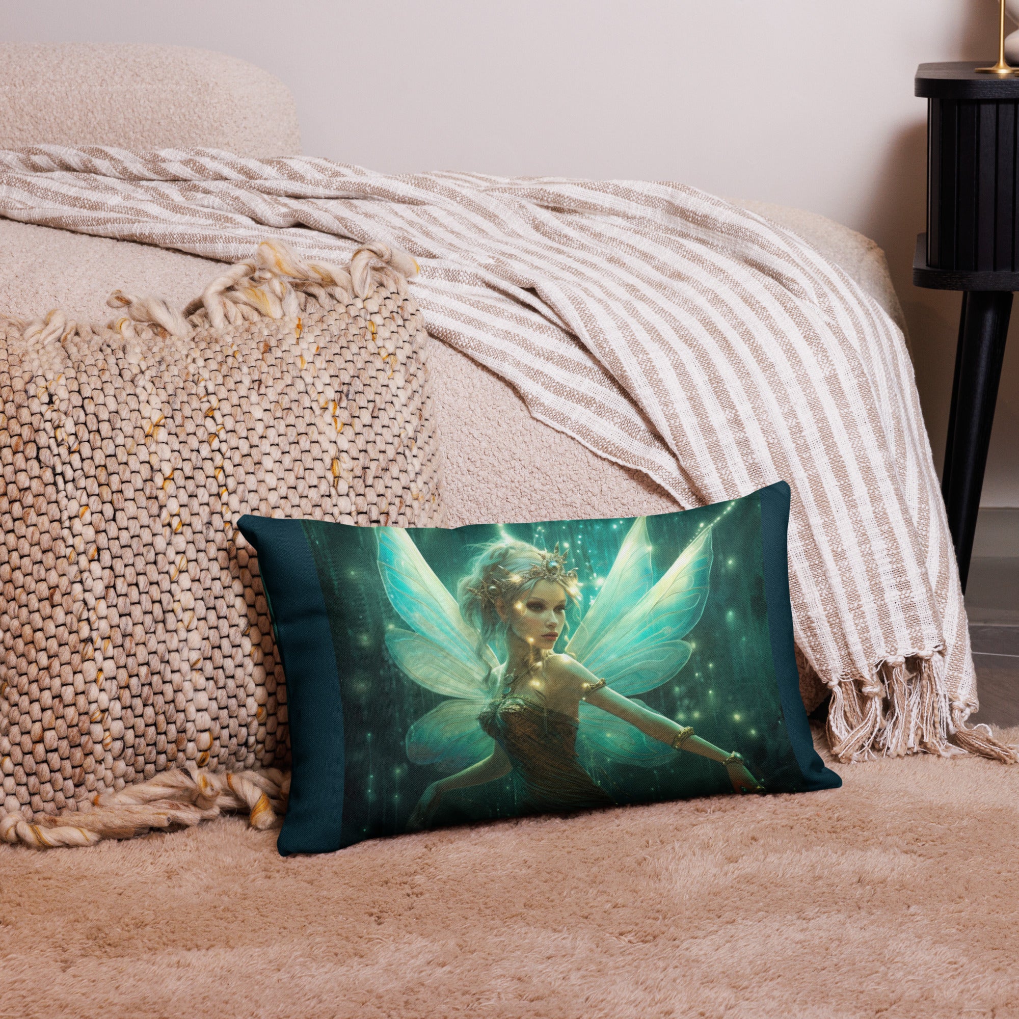 Fairy Pillow Case Set | Triad of Enchantment: Ultimate Fairy Pillow Case Set – Drift into Dreams with 3 Magical Designs