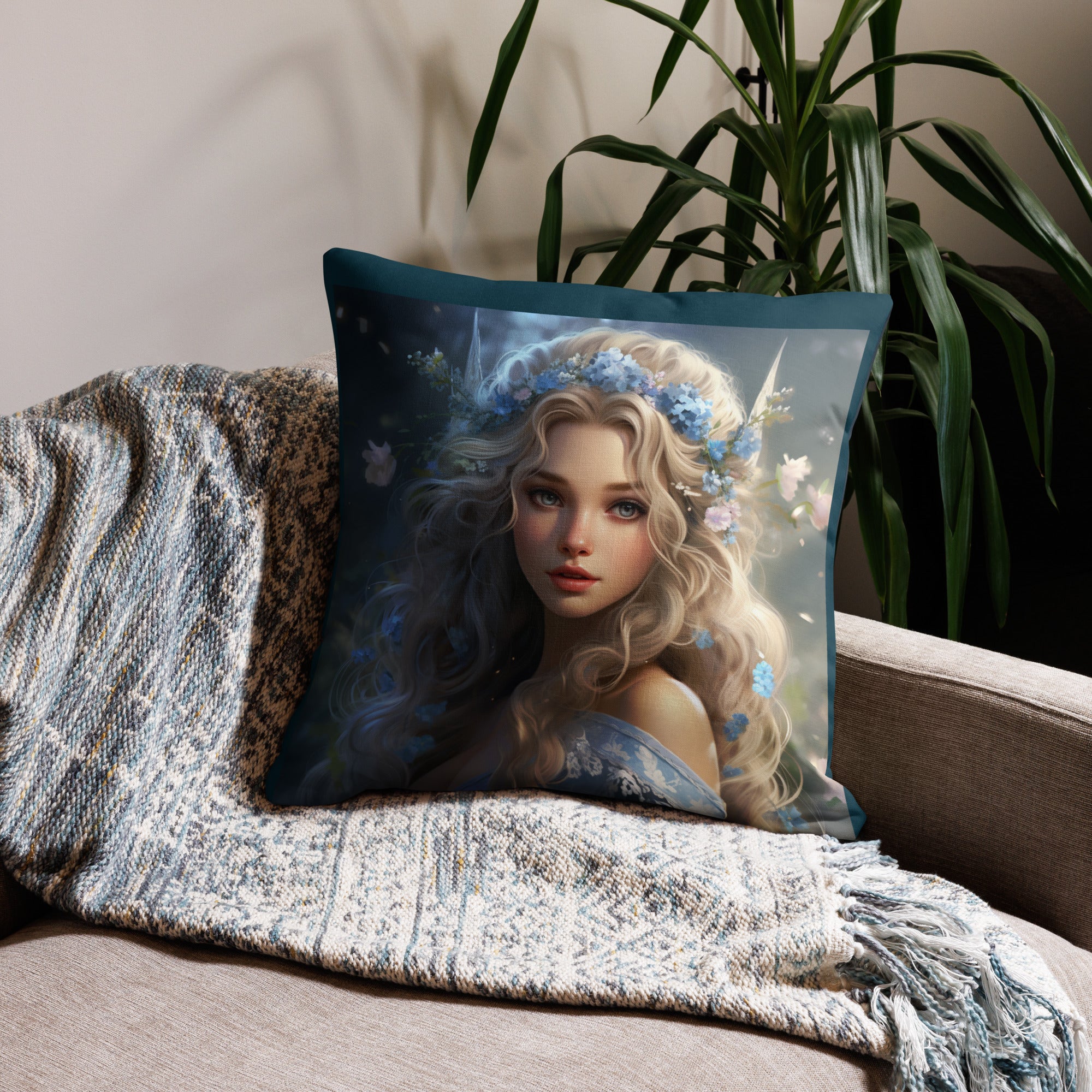 Mystical Kwanokasha Fairy Pillow Case: Slumber Beneath the Stars for Healing &amp; Protection | Pixie Pillow Case for Kids