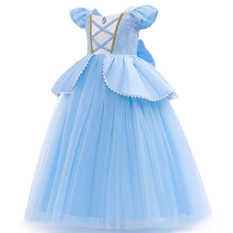 Halloween Costume Princess Girl Dress | Cosplay Fancy Girl Dress