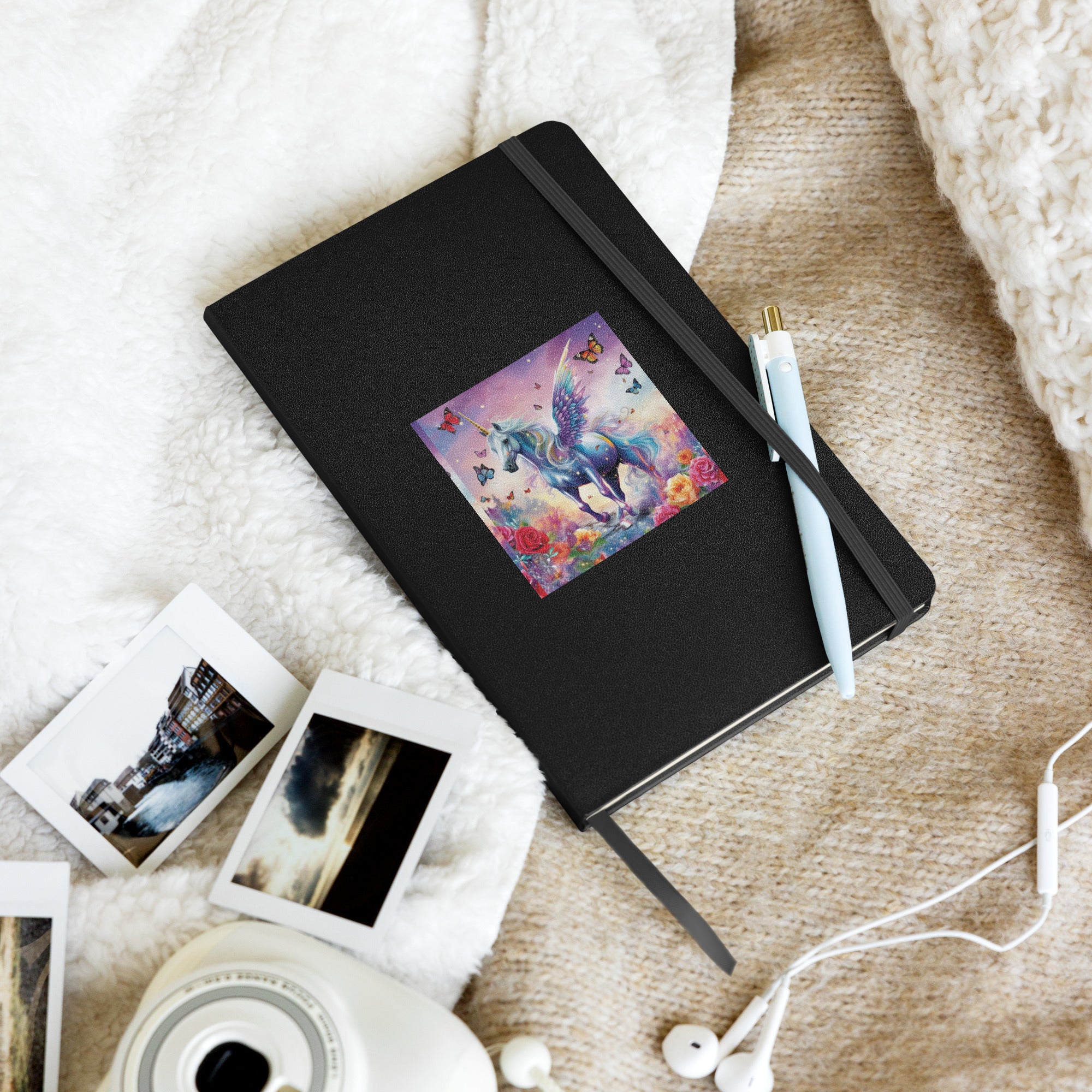 Enchanted Muse Hardcover Bound  Unicorn Notebook for girls | Princess Girl Notebook