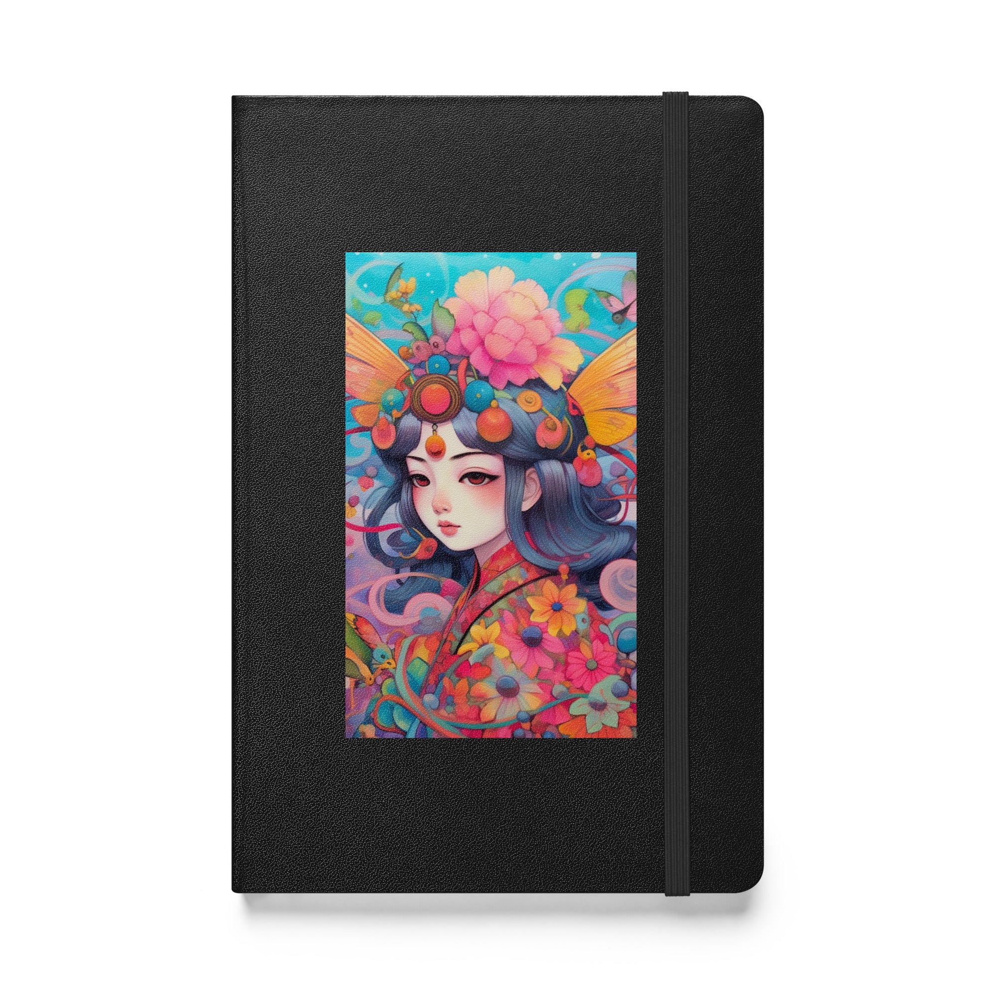 Whispers of the Yōsei: Japanese Fairy Style Hardcover Notebook