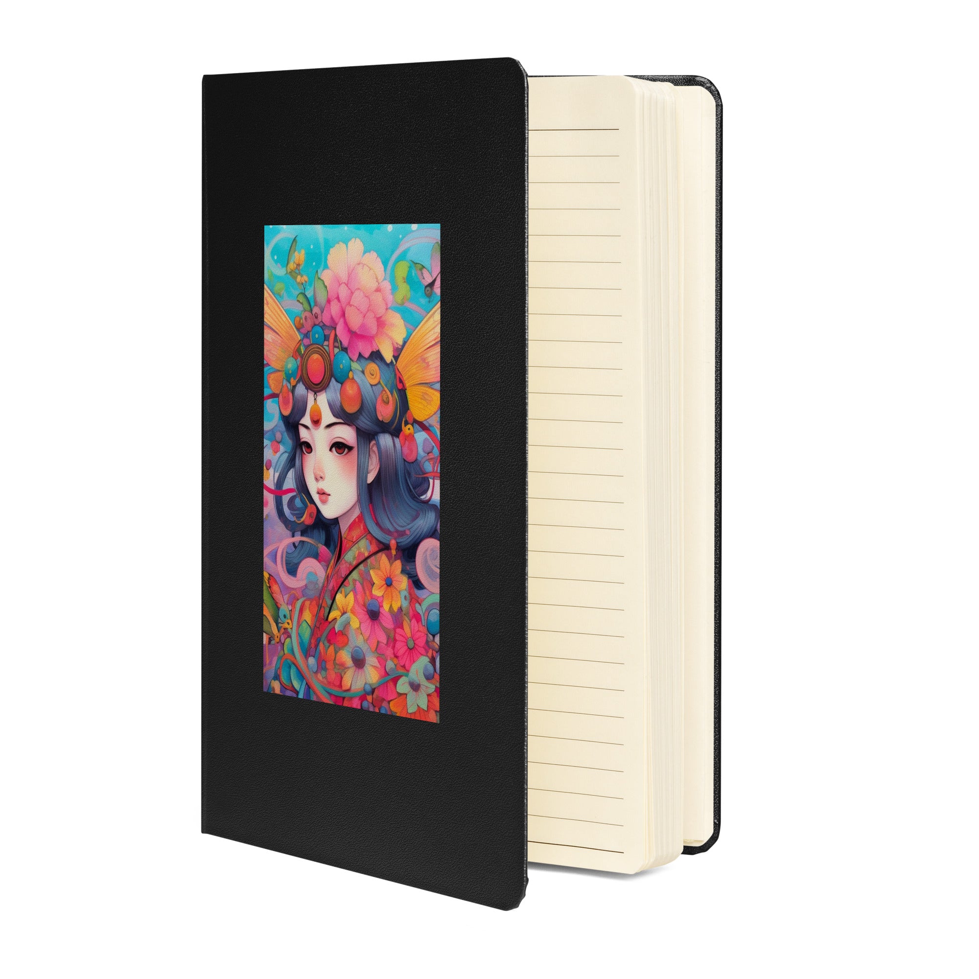 Whispers of the Yōsei: Japanese Fairy Style Hardcover Notebook