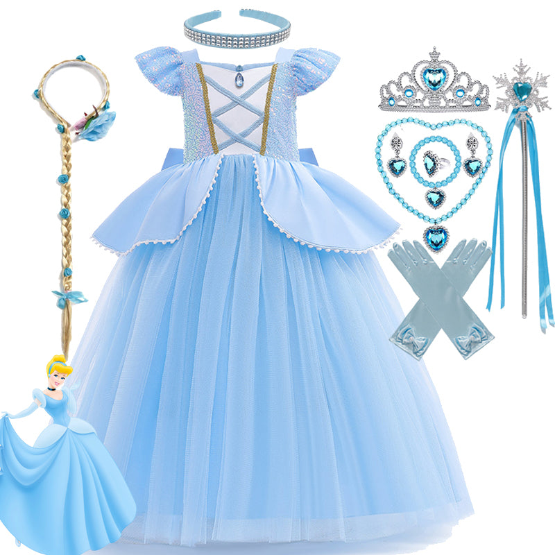 Halloween Costume Princess Girl Dress | Cosplay Fancy Girl Dress