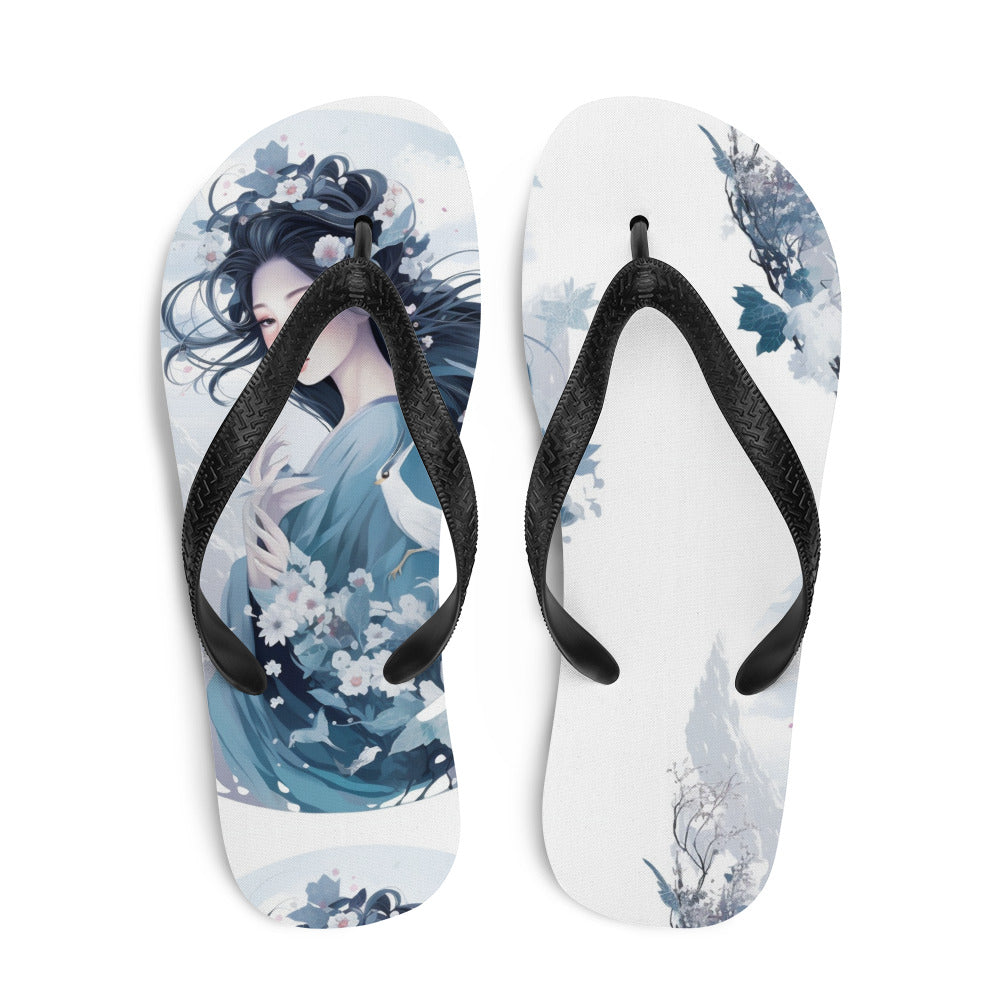 Chinese Fairy Tale Flip Flops | Fairy Style Flip Flops