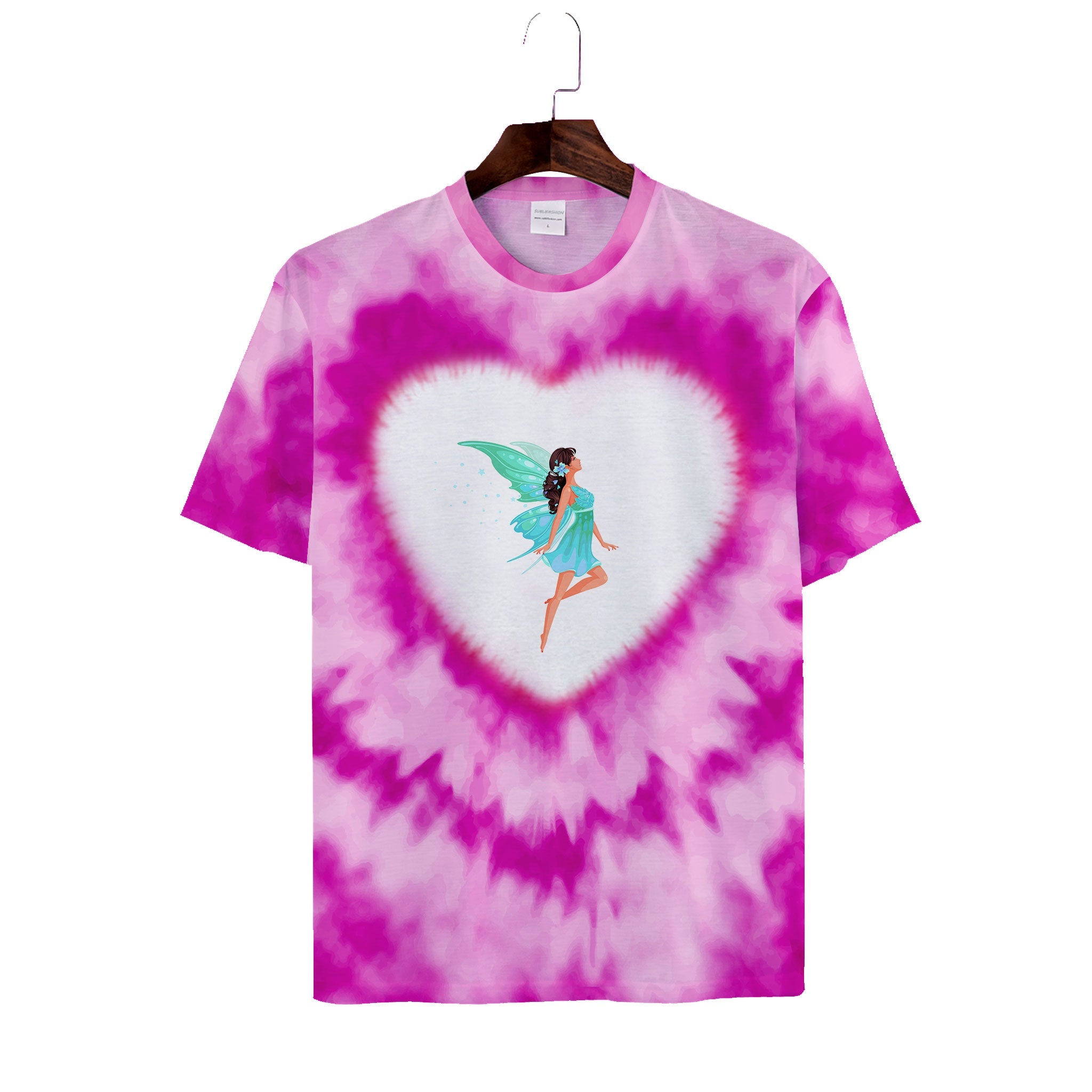 Polyester Fairy Design  Girl T-shirt  For Any Occasion