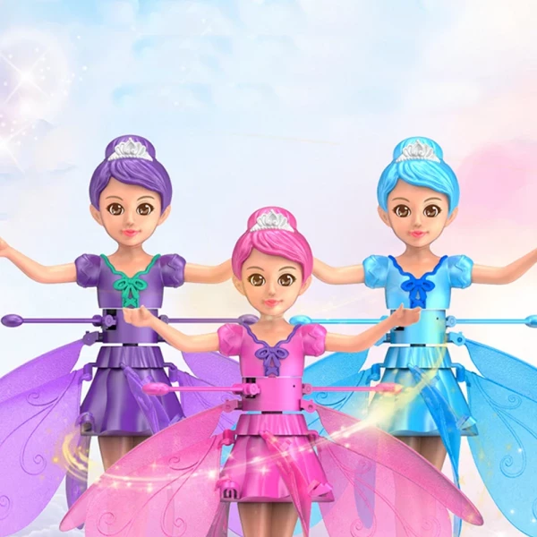 Kids Classic Doll Fairy Flying Toy For Playing
