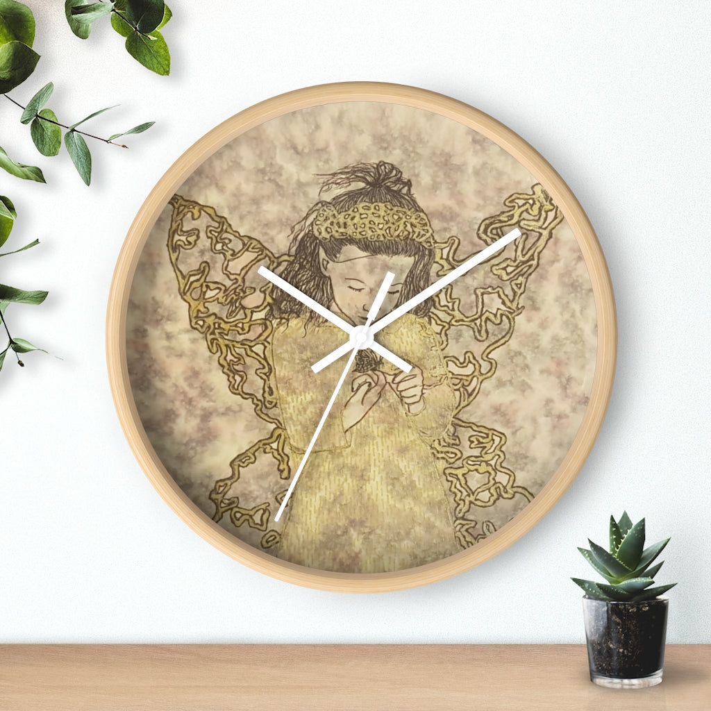 Thinking Fairy Wall Clock – The Knowledge of Letty