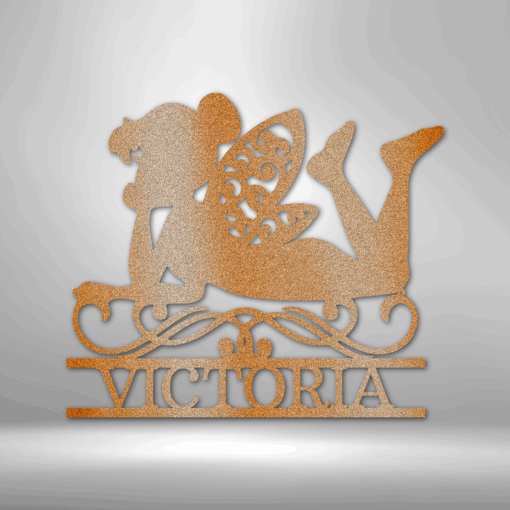 Fairy Customized Steel Sign Decoration For Home