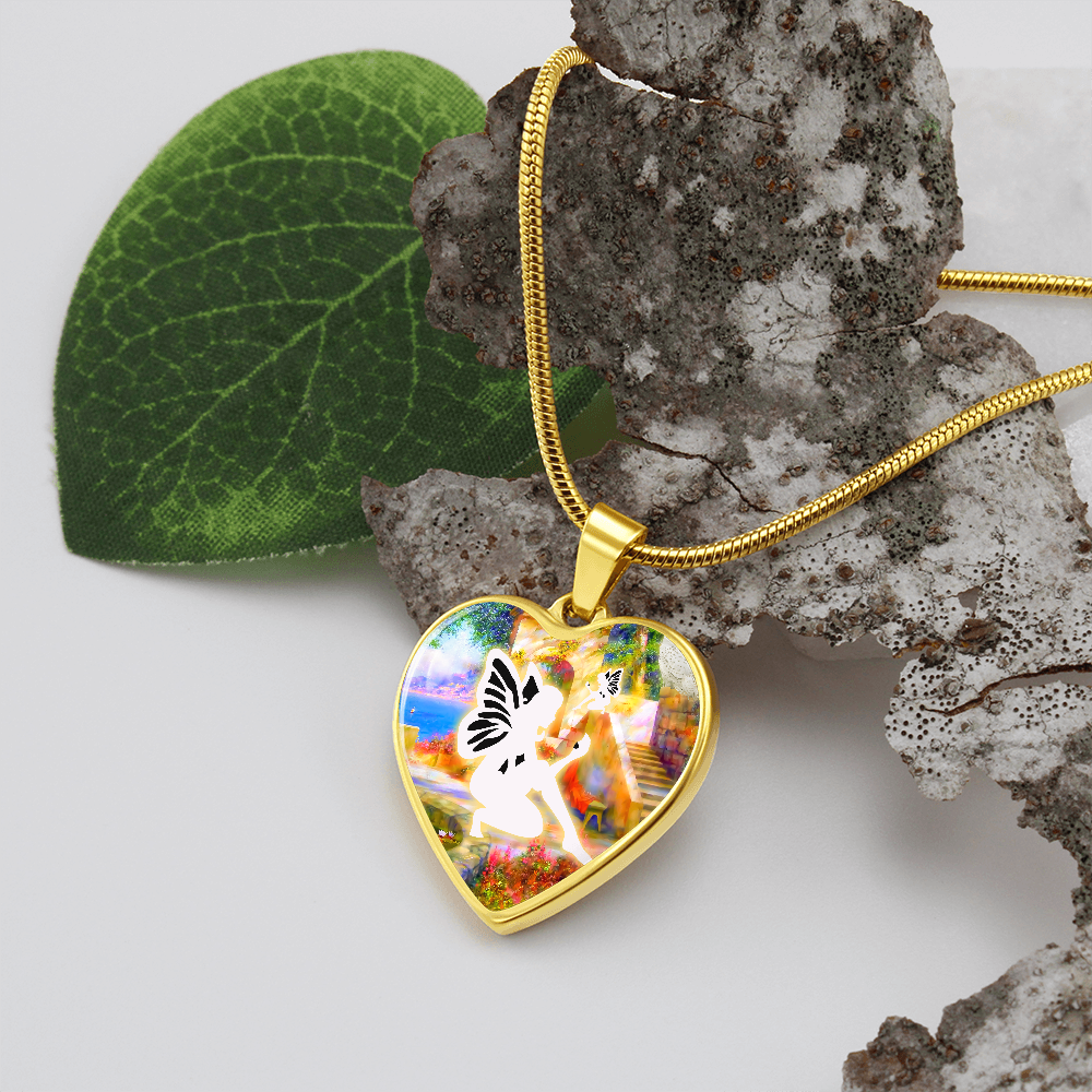 Fairy World - Astonishing Heart Pendant Necklace | Awesome Gift for your Love