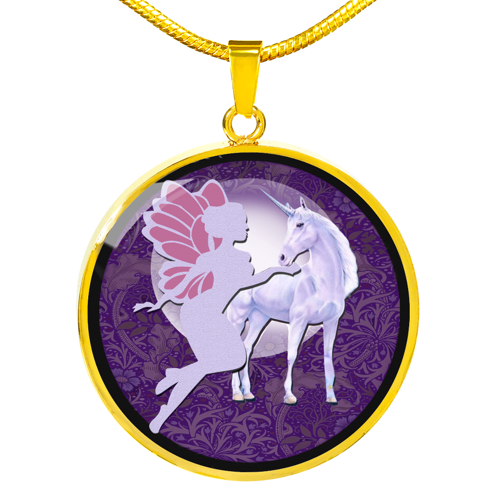 FIND YOUR UNICORN - Customizable Fairy Necklace