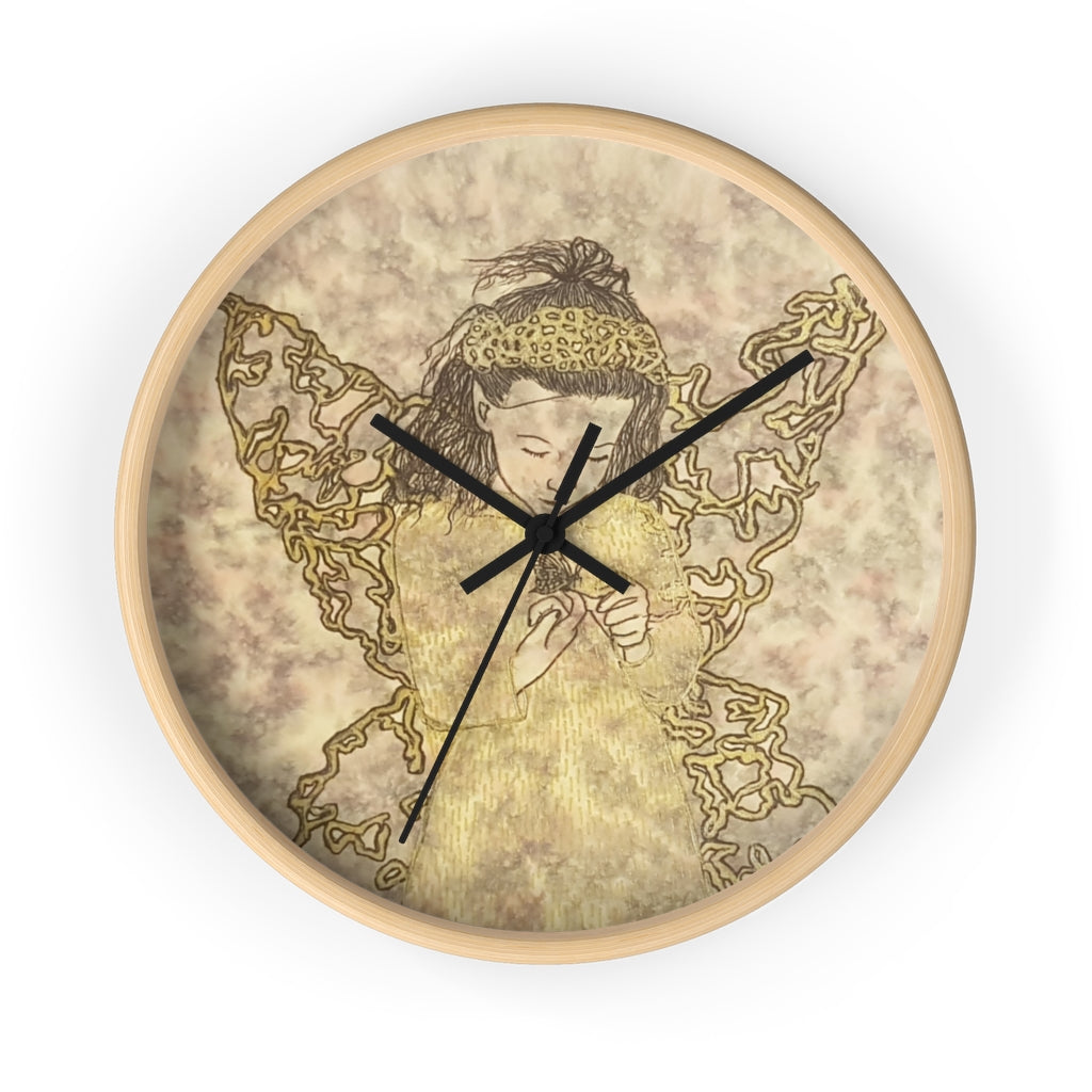 Thinking Fairy Wall Clock – The Knowledge of Letty