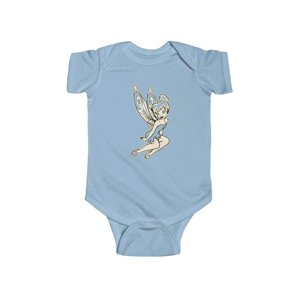 baby fairy love infant fine jersey bodysuit, baby girl bodys - 4