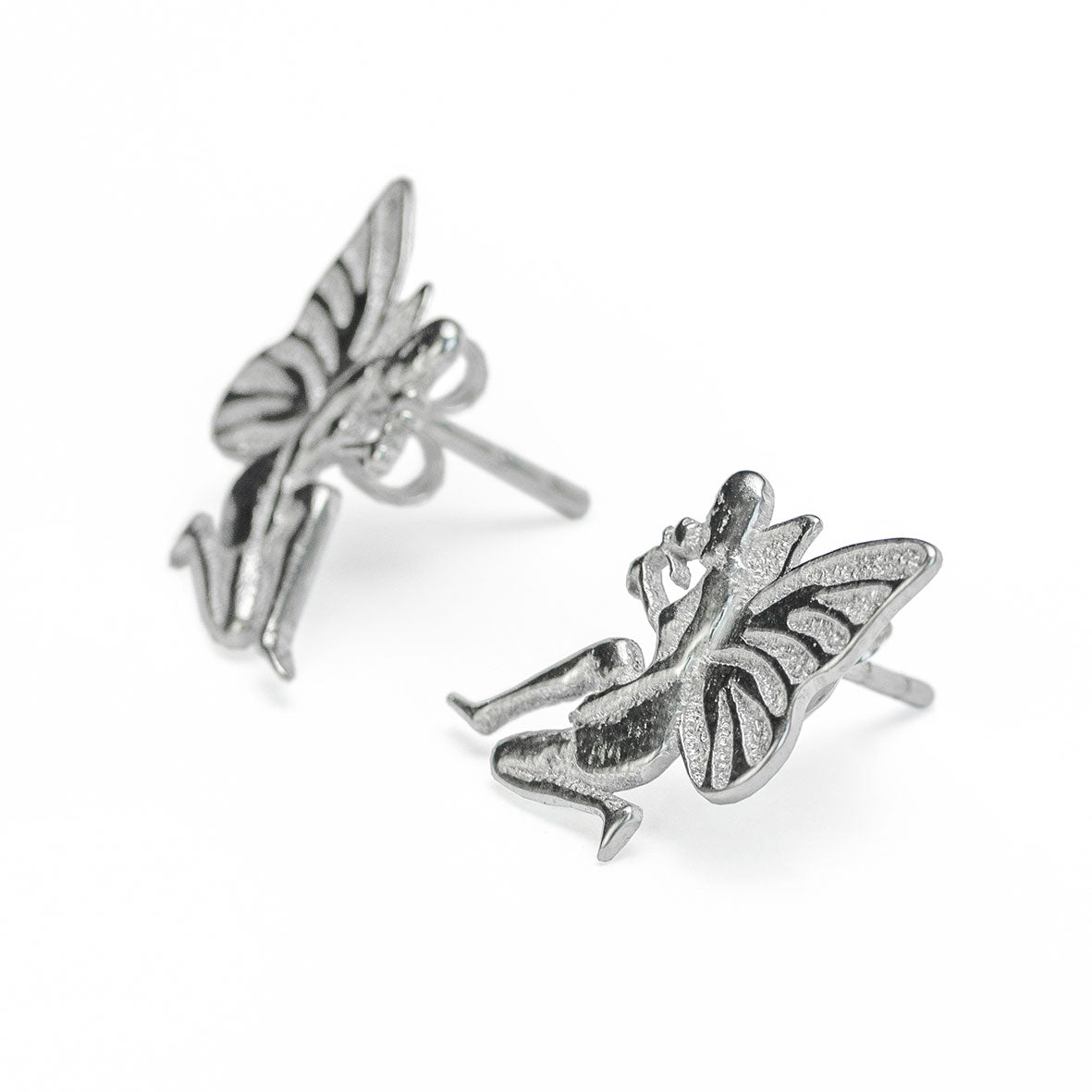 Unique Sterling Silver Fairy Earrings for Women & Girls