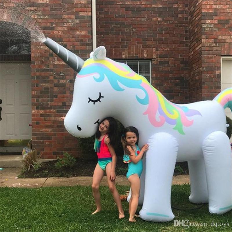 Giant Inflatable Garden Unicorn Sprinkler for Outdoor Fun and Adventure |