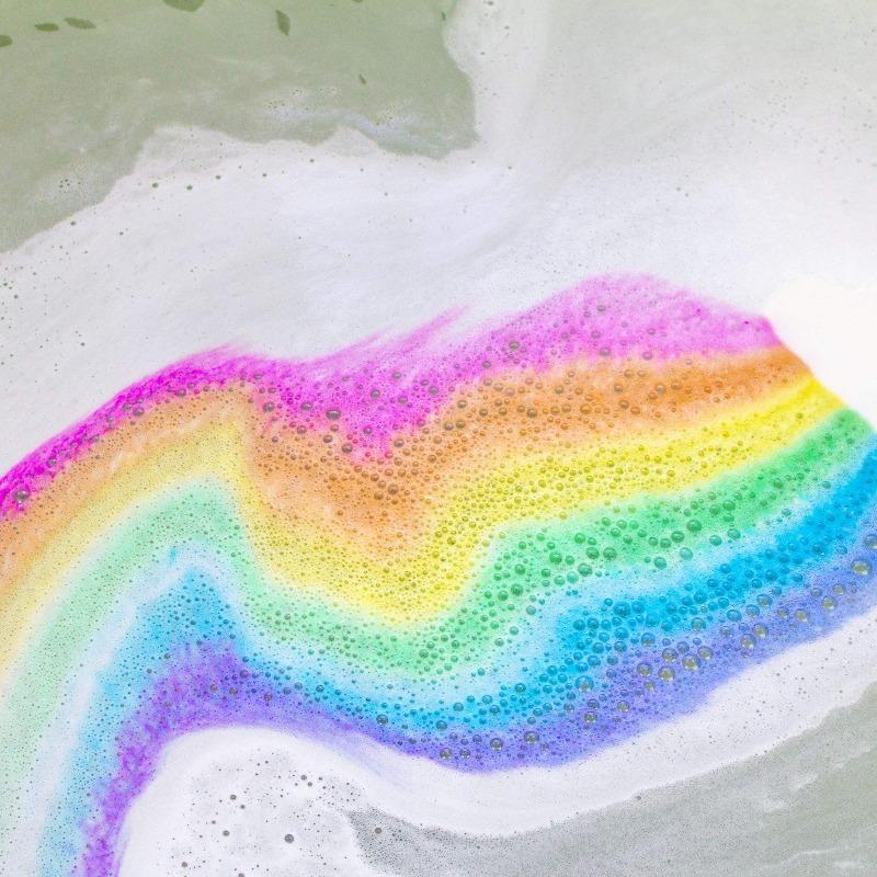 Natural ingredients Rainbow Bath Bomb Spa Scent